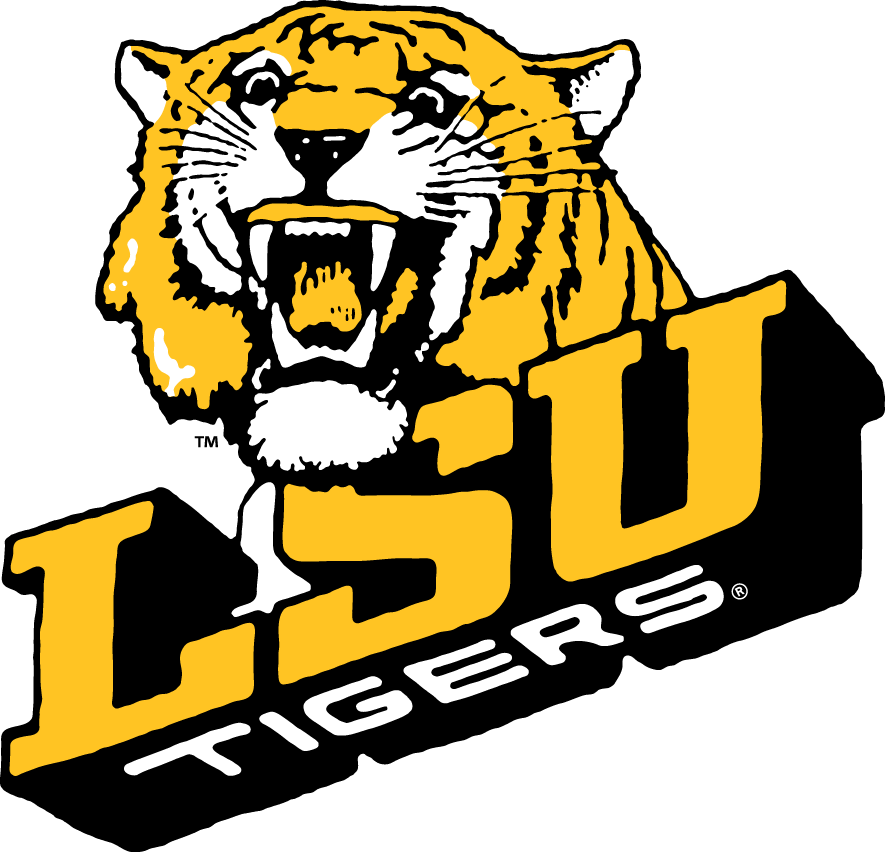 LSU Tigers 1980-1989 Alternate Logo t shirts iron on transfers